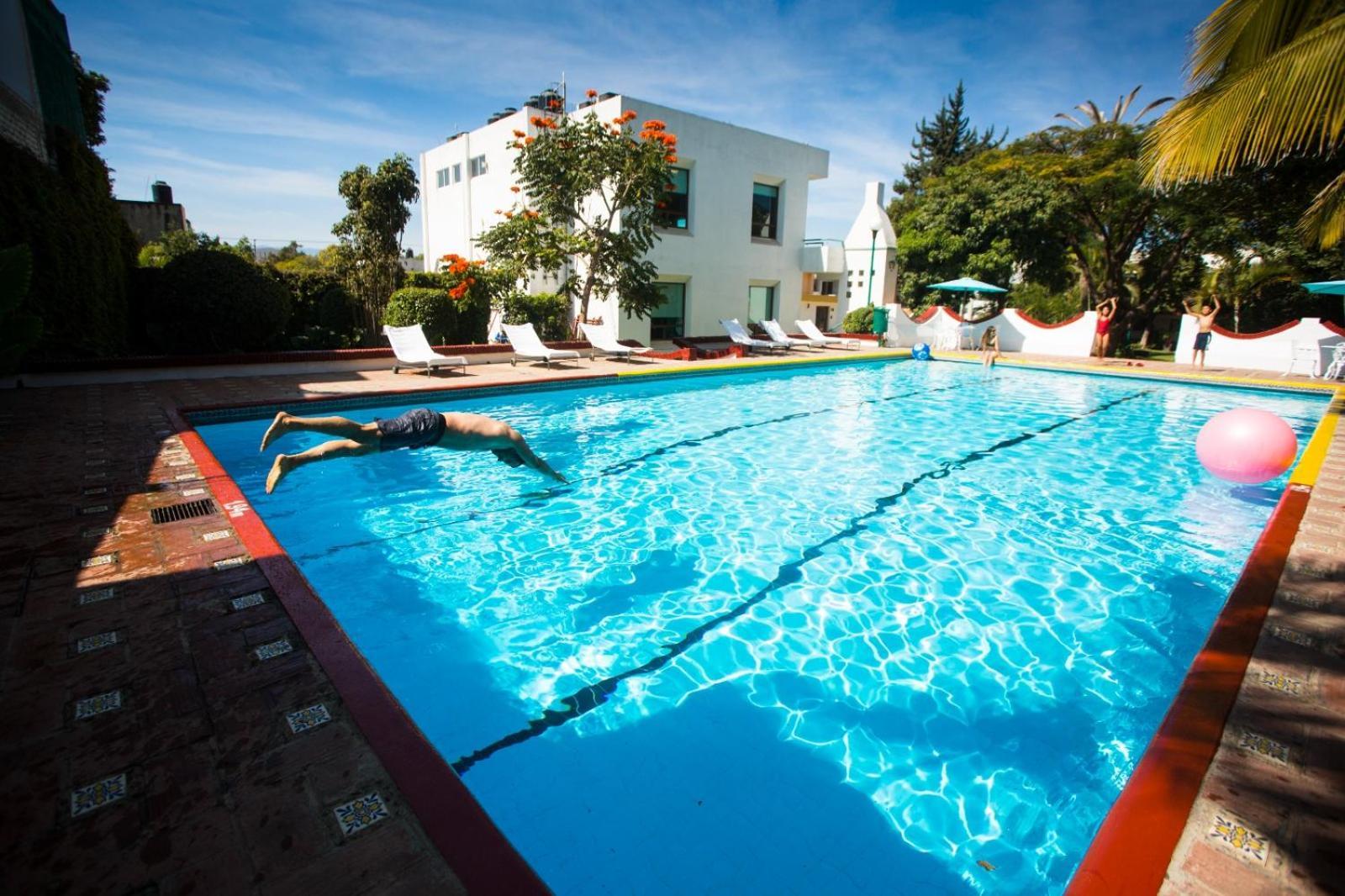 Oaxaca Hotel Los Olivos Spa מראה חיצוני תמונה
